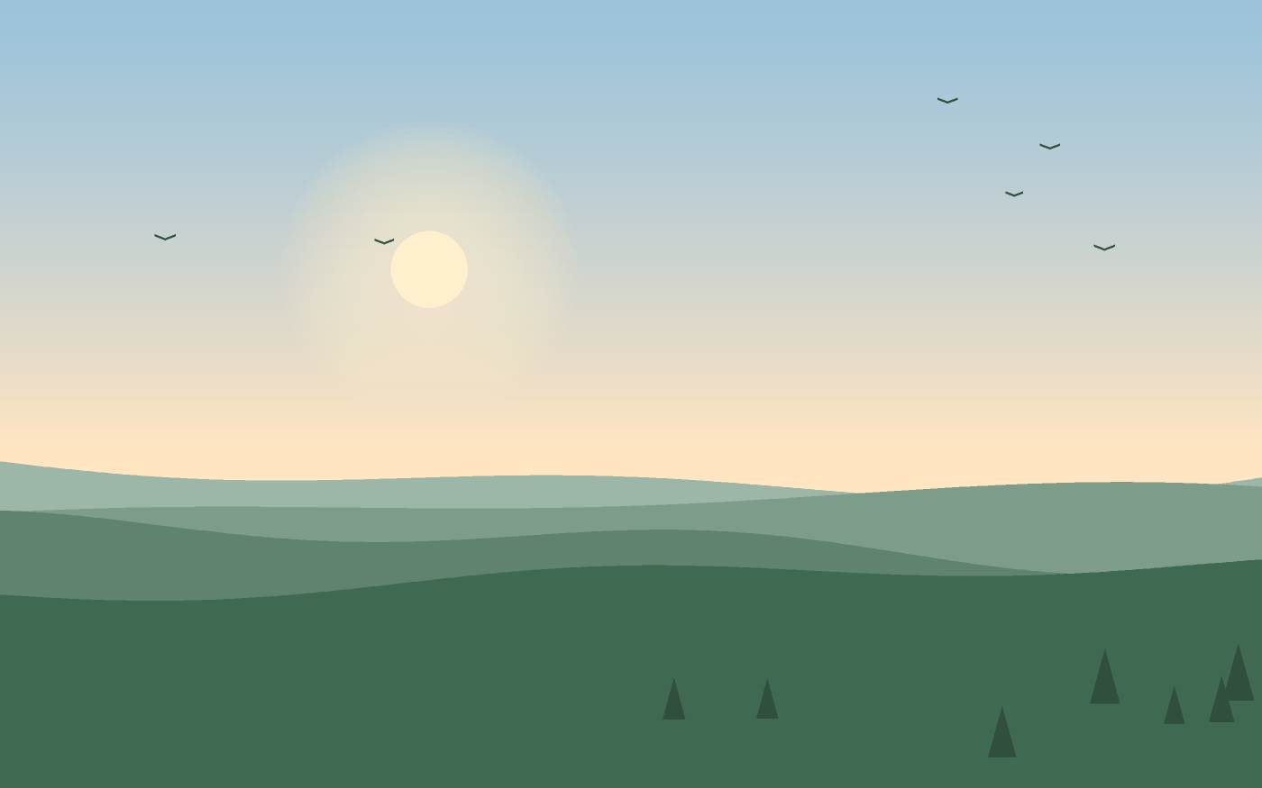 Landskabsillustration