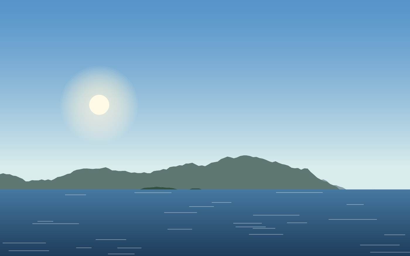Ilustración de un paisaje