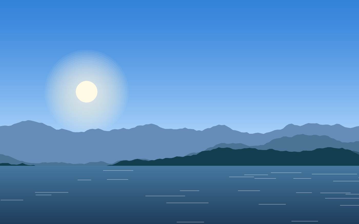 Ilustración de un paisaje