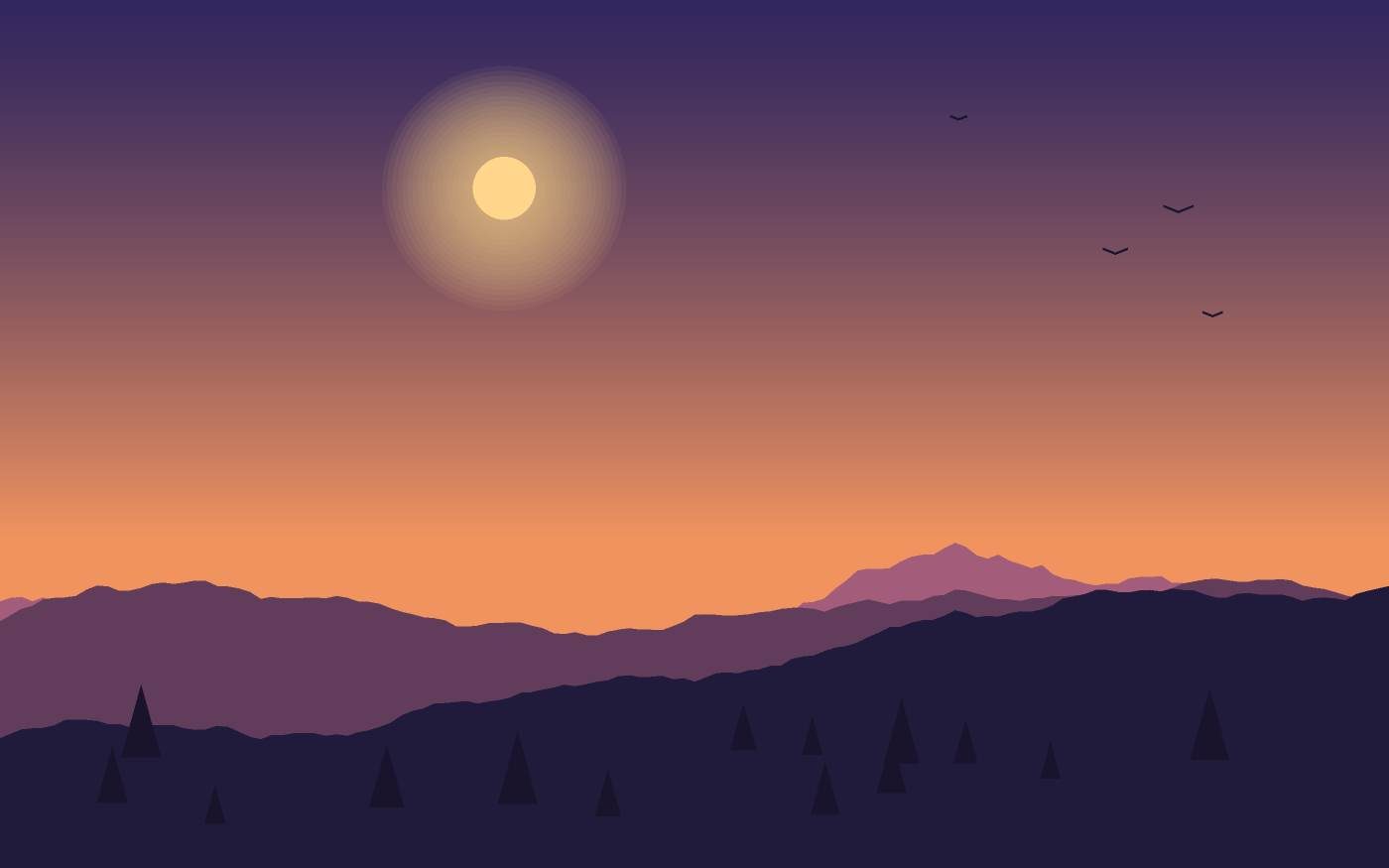 Landscape illustration